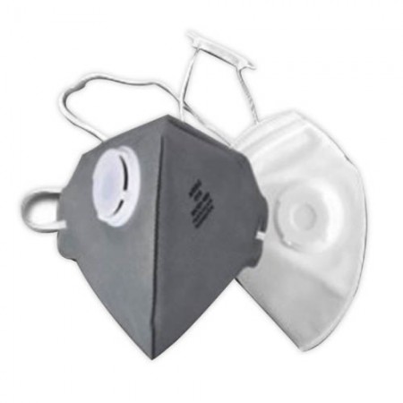  Respirador Arsec. con clip nasal y bandas de ajuste. ideal para trabajo particulado. Norma NIOSH 84 A - 4313