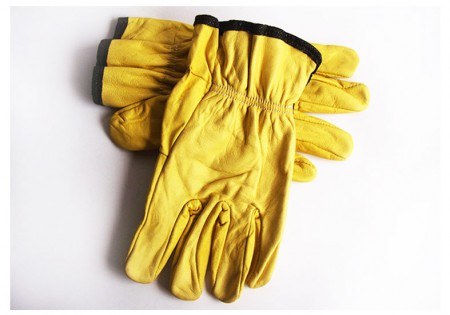 guante vaqueta tipo ingeniero, reforzado. certificacion   NTC E-79 - NTC-198