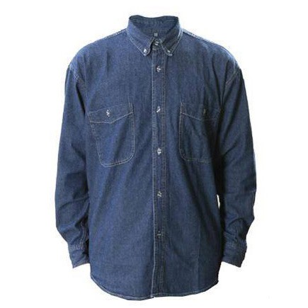 camisa jean para la industria en general